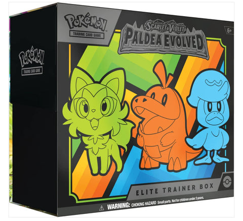 Pokemon Scarlet & Violet Paldea Evolved Elite Trainer Box