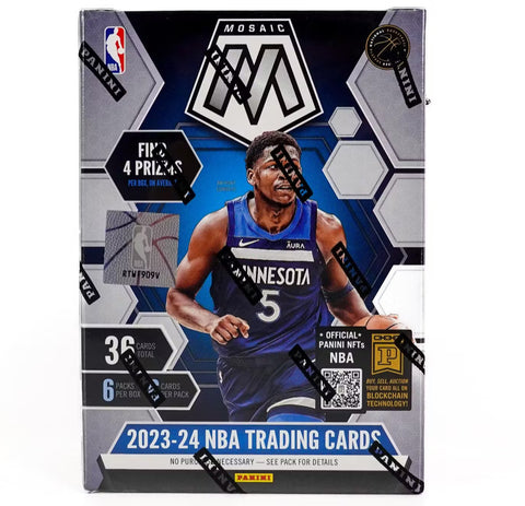 2023-24 Panini Mosaic Basketball 6-Pack Blaster Box