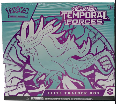 Pokemon Scarlet & Violet: Temporal Forces Elite Trainer Box