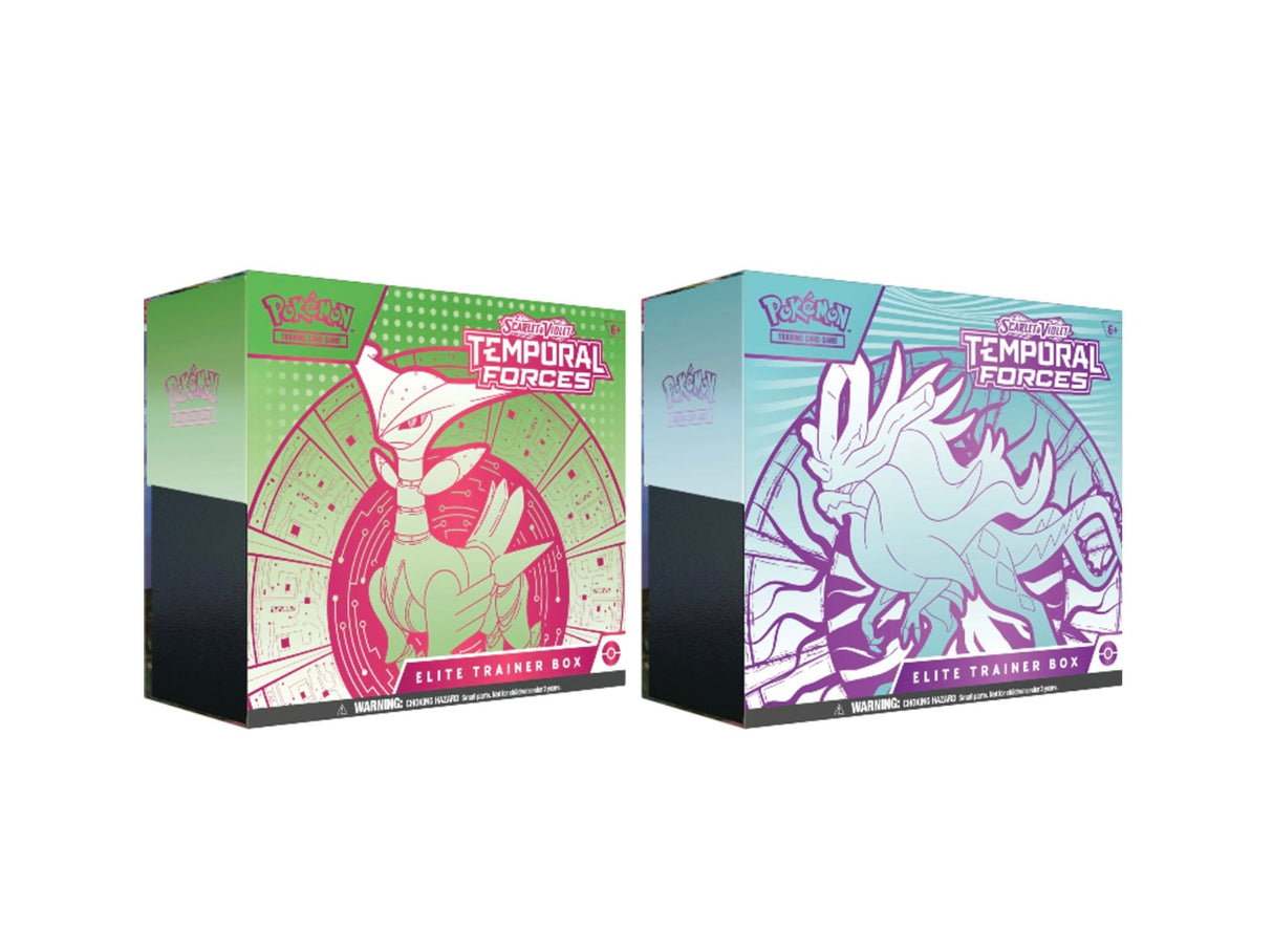 POKEMON SCARLET & VIOLET TEMPORAL FORCES ELITE TRAINER BOX