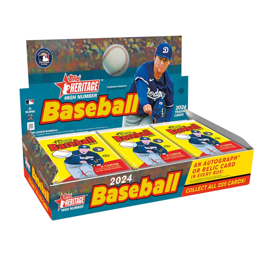 2024 Topps Heritage High Number Baseball Hobby Box