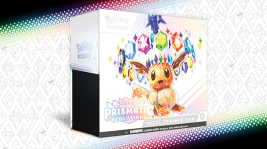 Pokemon Scarlet & Violet: Prismatic Evolutions Elite Trainer Box