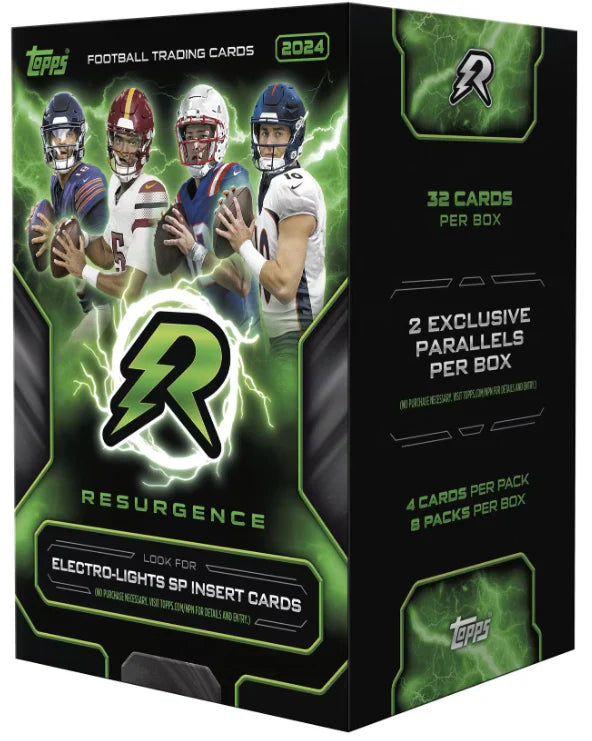 2024 Topps Resurgence Football 8-Pack Blaster Box