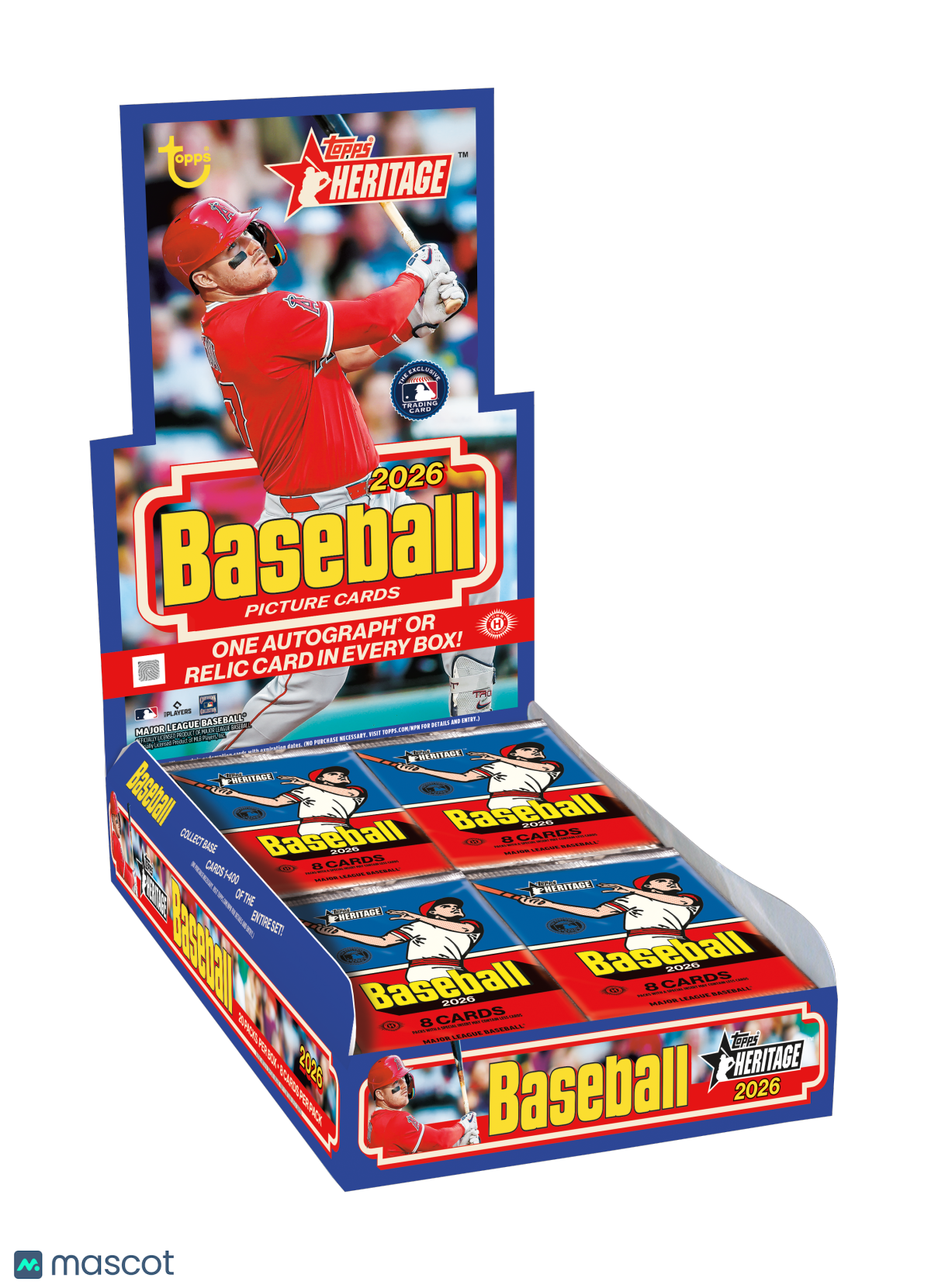 2026 Topps Heritage Baseball Hobby Box