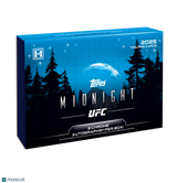 2025 Topps Midnight UFC Hobby Box sealed trading cards