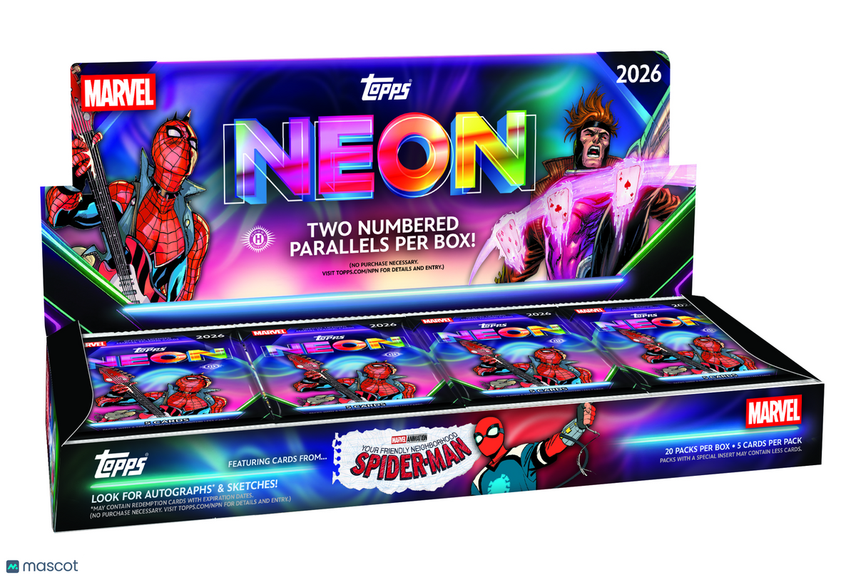 2026 Topps Neon Marvel Hobby Box