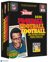2026 Topps Heritage Football Mega Box