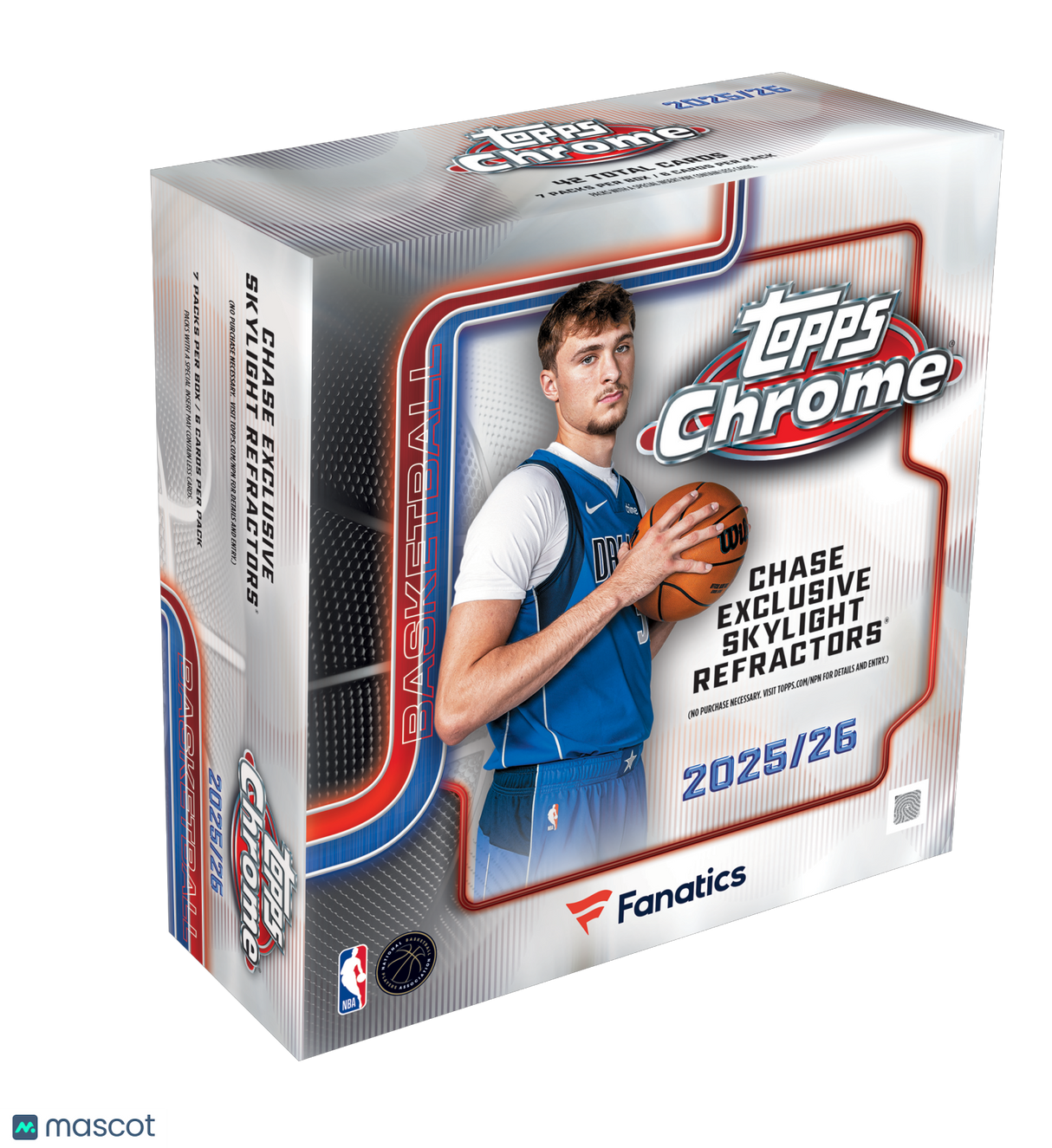 2025-26 Topps Chrome Basketball Mega Box