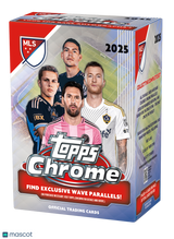 2025 Topps Chrome MLS Soccer Blaster Box