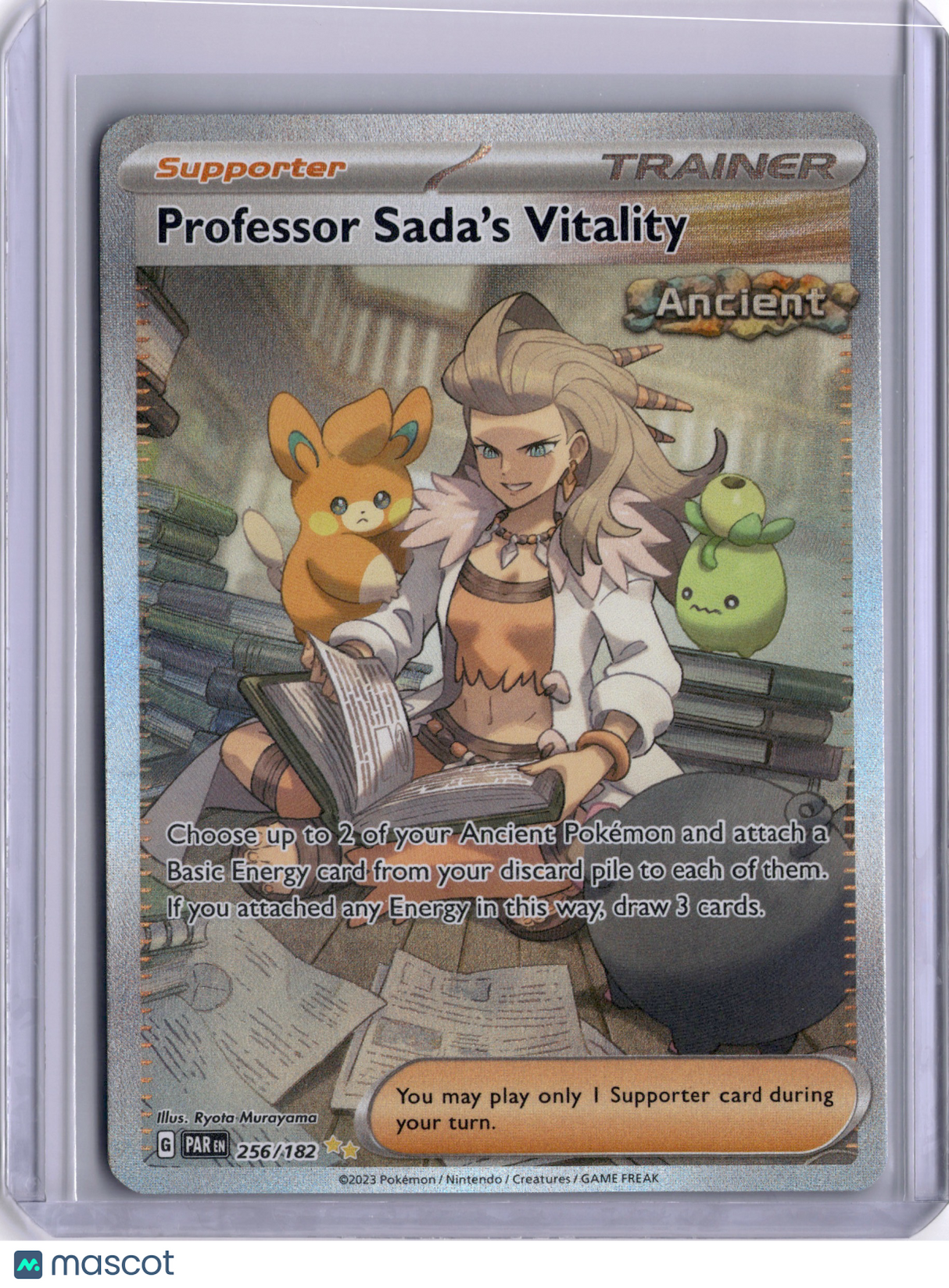 Professor Sada's Vitality Paradox Rift 256/182 Special Illustration Rare TCG