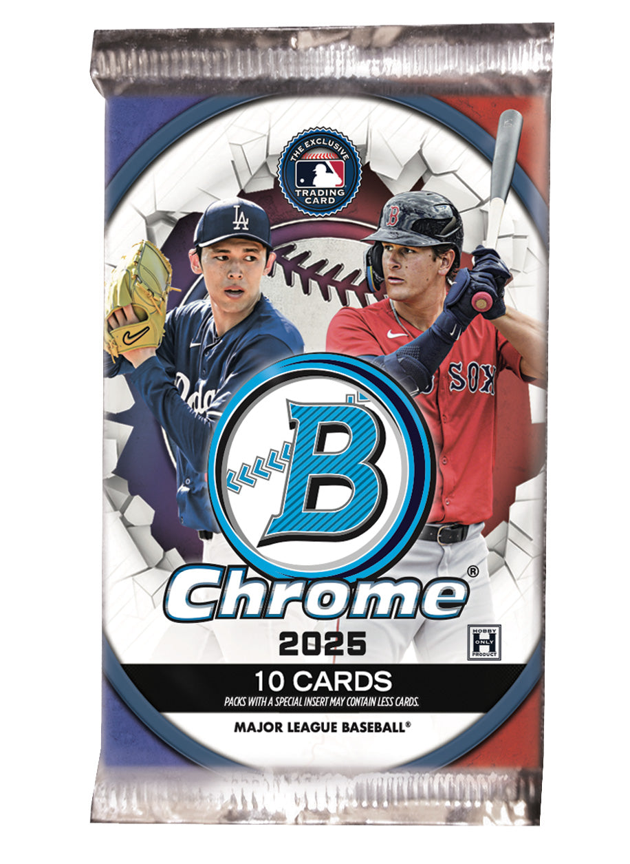2025 Bowman Chrome Baseball Hobby Box - Presell