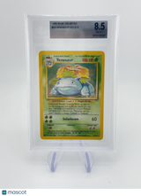 Venusaur HOLO R 1999 Pokemon Base Unlimited BGS 8.5 Near Mint+