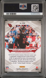 Marvin Harrison Jr 2024 Panini Phoenix Orange Rookie RC PSA 10 Gem Mint
