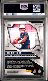 Joe Milton III 2024 Panini Prizm Orange Disco Rookie RC PSA 8 Cowboys