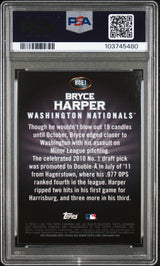 Bryce Harper 2011 Bowman Chrome Bryce Harper Retail Exclusives PSA 10 Gem Mint