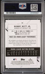Bobby Witt JR. 2022 Topps Finest Rookie RC PSA 9 Kansas City Royals