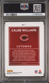 Caleb Williams 2024 Panini Donruss Optic Uptowns Rookie RC PSA 9 Bears