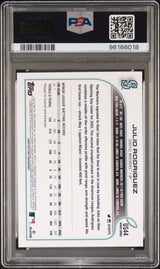 Julio Rodriguez 2022 Topps Update Rookie RC PSA 10 Gem Mint