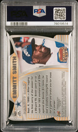Emmitt Smith 1996 Bowman's Best Best Cut Atomic Refractor PSA 8 Cowboys HOF
