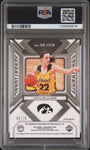 Caitlin Clark 2024 Panini Prizm Draft Picks Auto PSA 8 Blue Ice /75 Rookie RC