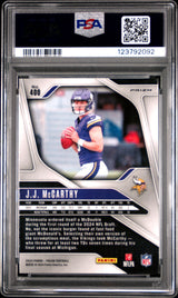 JJ Mccarthy 2024 Panini Prizm Orange Ice Rookie RC PSA 6 Vikings