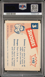 1959 The 3 Stooges No Down Payment #43 PSA 3