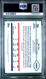 Bo Nix 2024 Topps Chrome Sapphire Rookie RC PSA 10 Gem Mint