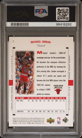 Michael Jordan 1998-99 SP Authentic PSA 9 Mint Bulls HOF