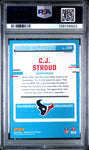 CJ Stroud 2023 Donruss Optic Green Velocity Rookie RC PSA 10 Gem Mint Texans