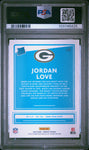 Jordan Love 2020 Panini Donruss Red Press Proof Rookie RC PSA 9 Mint Packers
