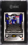Jordan Addison 2023 Panini Prizm Silver Auto Rookie RC SGC 9.5 Autograph Vikings