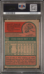 George Brett 1975 Topps PSA 6 Rookie RC Royals