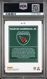 Marvin Harrison Jr 2024 Panini Donruss Downtown! Rookie RC PSA 9 Mint