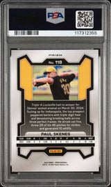 Paul Skenes 2024 Panini Prizm Blue Ice Rookie RC PSA 9 Mint Pirates