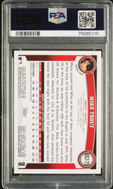 Mike Trout 2011 Topps Update Rookie RC PSA 9 Mint