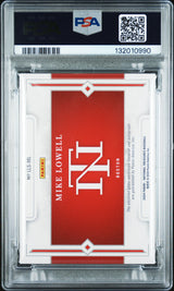 Mike Lowell 2024 National Treasures Legendary Lumber Signatures Auto 1/1 PSA 10