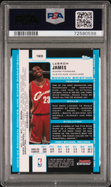 LeBron James 2003 Bowman Rookies & Stars Chrome Rookie RC PSA 8 Near Mint