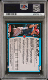 Bryce Harper 2011 Bowman Chrome Throwbacks PSA 8 Near Mint
