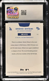 Shohei Ohtani 2024 Topps 50/50 CGC 10 Dodgers
