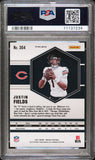 Justin Fields 2021 Panini Mosaic PSA 9 Green Mosaic Rookie RC