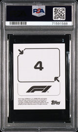Lewis Hamilton 2020 Topps Formula 1 Stickers F1 PSA 10 Gem Mint