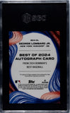 George Lombard Jr. 2024 Bowman's Best #B24-GL Yankees SGC 10 Auto 10