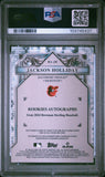 Jackson Holliday 2024 Bowman Sterling Rookie Auto /75 PSA 10 Orange Refractor RC