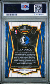 Luka Doncic 2020 Panini Select Red White Green Cracked PSA 10 Gem Mint