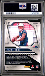 Joe Milton III 2024 Panini Prizm Silver Rookie RC PSA 9 Mint Patriots Cowboys