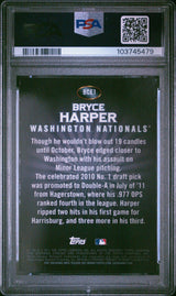 Bryce Harper 2011 Bowman Chrome Bryce Harper Retail Exclusives PSA 9 Mint