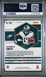 Devonta Smith 2021 Panini Mosaic Reactive Blue Rookie RC PSA 10 Gem Mint