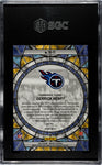 Derrick Henry 2023 Panini Mosaic Stained Glass SGC 9.5 Mint SP Ravens Titans
