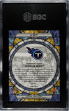 Derrick Henry 2023 Panini Mosaic Stained Glass SGC 9.5 Mint SP Ravens Titans