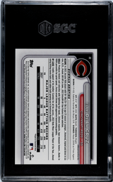 Elly De La Cruz 2024 Bowman Rookie RC SGC 10 Gem Mint Reds